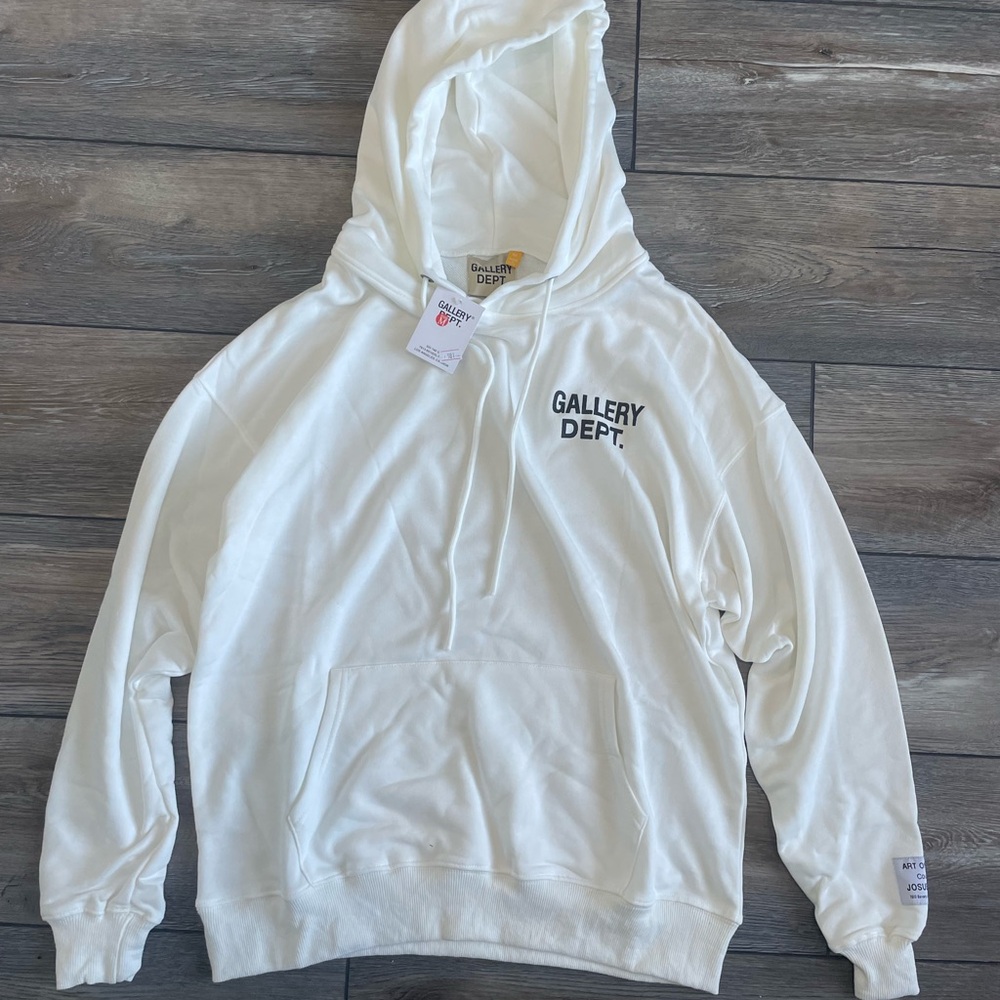 White Gallery Dept Men's Hoodie
